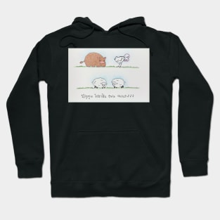 Hippo Birdie Two Ewes Hoodie